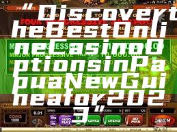 “Discover the Best Online Casino Options in Papua New Guinea for 2023”